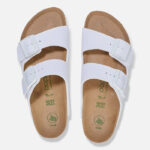 Γυναικείες Ανατομικές Παντόφλες Birkenstock Arizona Pap Platform 1027416 Λευκές Narrow Fit