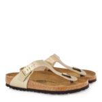 Γυναικεία Ανατομικά Σανδάλια Birkenstock Gizeh 1016108 Χρυσά Regular Fit