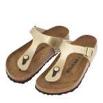Γυναικεία Ανατομικά Σανδάλια Birkenstock Gizeh 1016108 Χρυσά Regular Fit