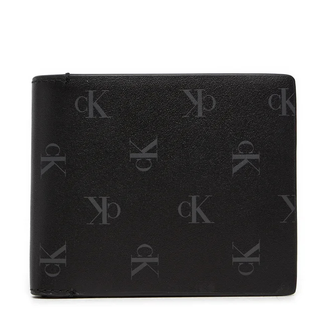 Ανδρικό Πορτοφόλι Calvin Klein Bifold W/Coin K50K512586 0GK Μαύρο Ανδρικό Πορτοφόλι Calvin Klein Bifold W/Coin K50K512586 0GK Μαύρο
