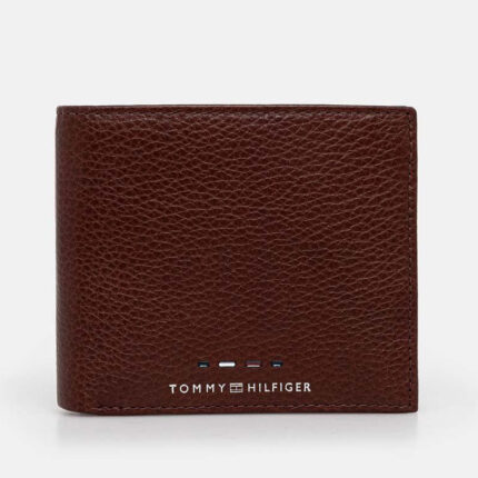 Ανδρικό Δερμάτινο Πορτοφόλι Tommy Hilfiger AM0AM12762 GB8 Ταμπά