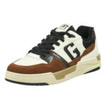 Ανδρικά Δερμάτινα Sneakers Gant Brookpal 29637647 G962 Άσπρο Μαύρο Καφέ