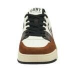 Ανδρικά Δερμάτινα Sneakers Gant Brookpal 29637647 G962 Άσπρο Μαύρο Καφέ