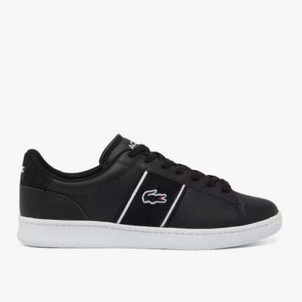 Ανδρικά Δερμάτινα Sneakers Lacoste Carnaby 748SMA0013312 Μαύρα