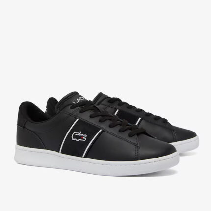 Ανδρικά Δερμάτινα Sneakers Lacoste Carnaby 748SMA0013312 Μαύρα
