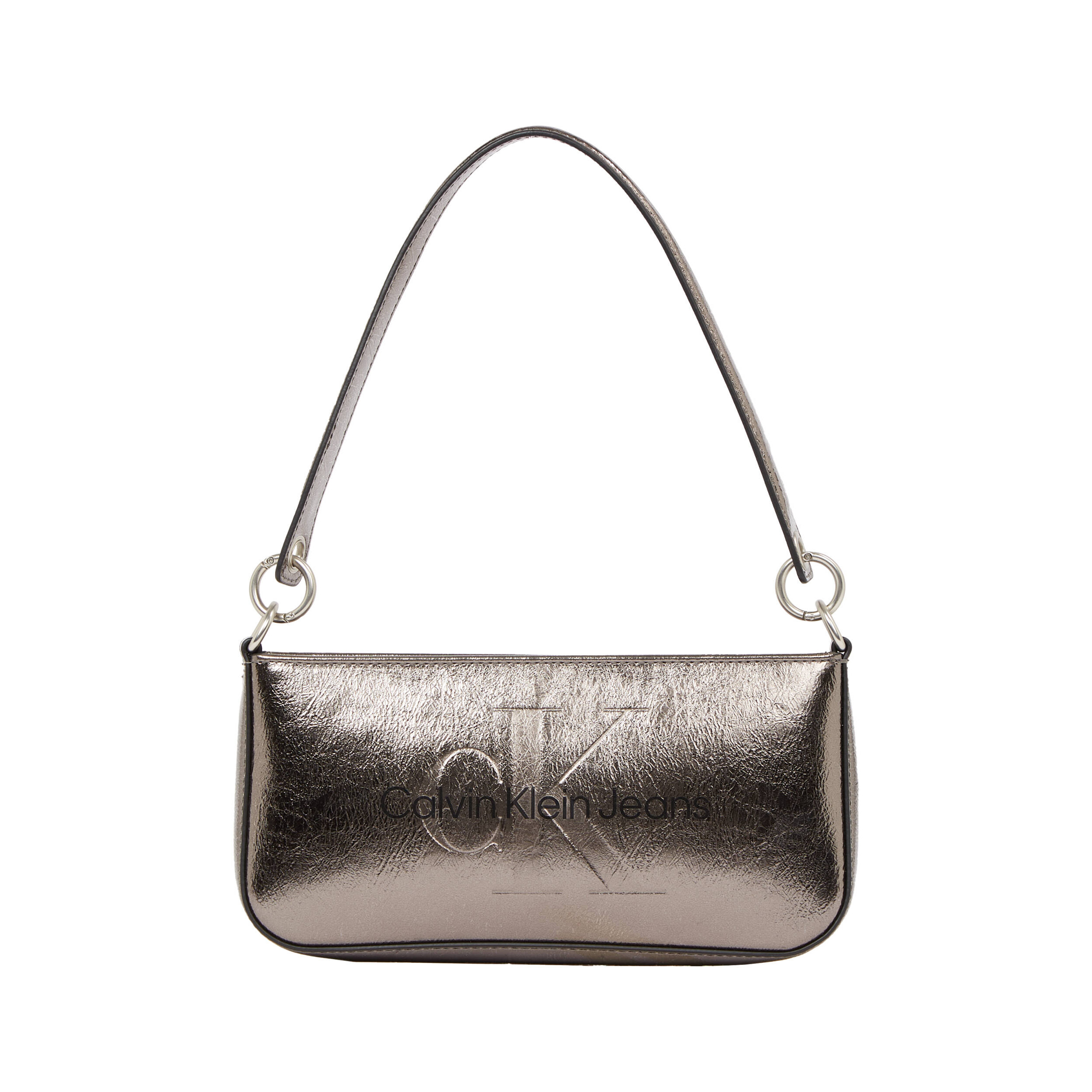 Γυναικεία Τσάντα Ώμου Calvin Klein K60K612732 ADA Ατσαλί Γυναικεία Τσάντα Ώμου Calvin Klein K60K612732 ADA Ατσαλί