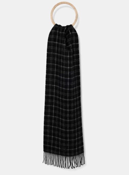 Ανδρικό Μάλλινο Κασκόλ Calvin Klein K50K512529 BEH Μαύρο