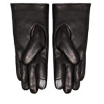 Γυναικεία Δερμάτινα Γάντια Calvin Klein K60K612665 01R Μαύρα