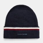 Ανδρικός Βαμβακερός Σκούφος Tommy Hilfiger AM0AM12983 DW6 Μπλε
