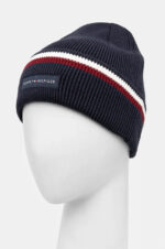 Ανδρικός Βαμβακερός Σκούφος Tommy Hilfiger AM0AM12983 DW6 Μπλε