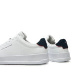 Ανδρικά Δερμάτινα Sneakers Tommy Hilfiger FM0FM05367 0LD Λευκά
