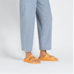 Γυναικείες Ανατομικές Παντόφλες Birkenstock Arizona EVA 1025586 Narrow Fit Πορτοκαλί
