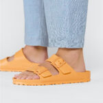 Γυναικείες Ανατομικές Παντόφλες Birkenstock Arizona EVA 1025586 Narrow Fit Πορτοκαλί