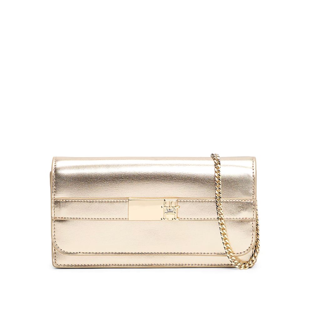 Γυναικεία Τσάντα Χειρός Tommy Hilfiger AW0AW17378 0HS Χρυσή Γυναικεία Τσάντα Χειρός Tommy Hilfiger AW0AW17378 0HS Χρυσή