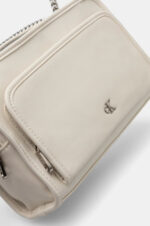 Γυναικεία Τσάντα Χιαστί Calvin Klein K60K613046 YAS Μπεζ