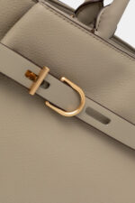 Γυναικεία Δερμάτινη Τσάντα Χειρός Ώμου DKNY Onyx Satchel R44DAI68 TOF Τάουπε