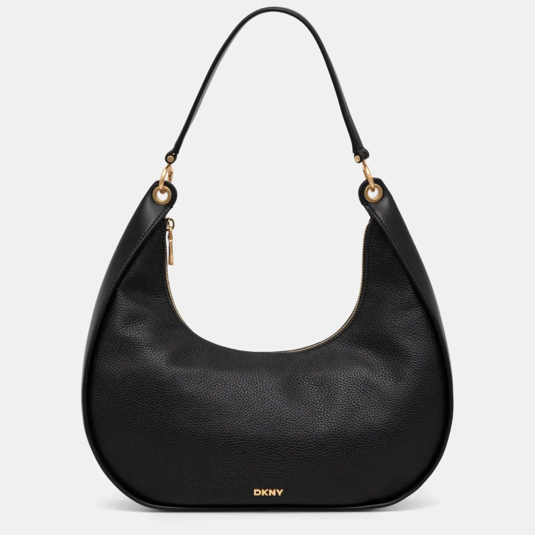 Γυναικεία Δερμάτινη Τσάντα Ώμου DKNY Abby Hobo R44CAI48 BGD Μαύρη Γυναικεία Δερμάτινη Τσάντα Ώμου DKNY Abby Hobo R44CAI48 BGD Μαύρη