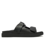 Γυναικεία Δερμάτινα Σανδάλια Calvin Klein HW0HW02489 BEH Μαύρα