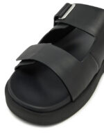Γυναικεία Δερμάτινα Σανδάλια Calvin Klein HW0HW02489 BEH Μαύρα