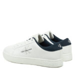 Ανδρικά Δερμάτινα Sneakers Calvin Klein YM0YM00864 YAF Λευκό Μπλε