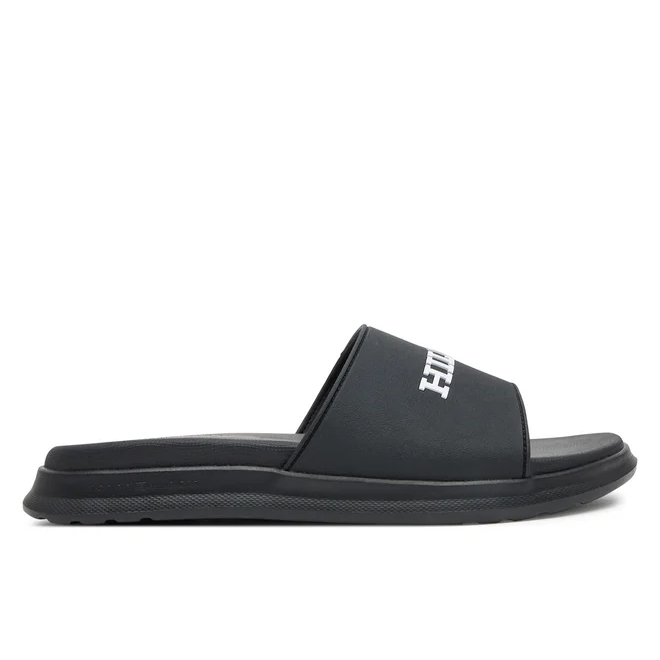 Ανδρικές Παντόφλες Tommy Hilfiger FM0FM05430 BDS Μαύρες Ανδρικές Παντόφλες Tommy Hilfiger FM0FM05430 BDS Μαύρες