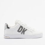 Γυναικεία Δερμάτινα Sneakers DKNY Abeni K1552711 Λευκό Νίκελ