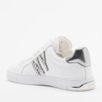 Γυναικεία Δερμάτινα Sneakers DKNY Abeni K1552711 Λευκό Νίκελ