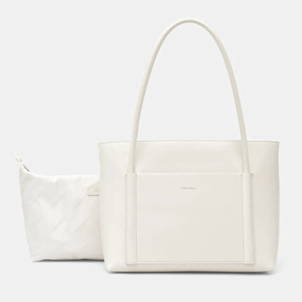 Γυναικεία Τσάντα Ώμου Calvin Klein K60K613110 67U Μπεζ