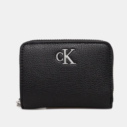 Γυναικείο Πορτοφόλι Calvin Klein Medium Zip Around LV04K1009G UB1 Μαύρο
