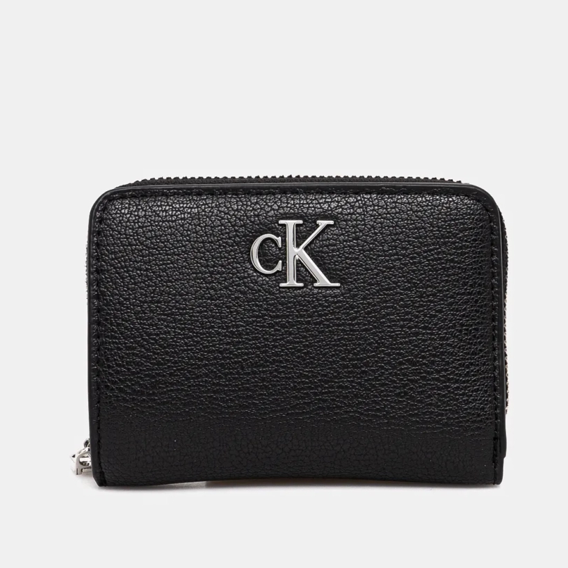 Γυναικείο Πορτοφόλι Calvin Klein Medium Zip Around LV04K1009G UB1 Μαύρο Γυναικείο Πορτοφόλι Calvin Klein Medium Zip Around LV04K1009G UB1 Μαύρο