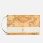 Γυναικεία Τσάντα Χιαστί Alviero Martini 1a Classe LPO40 G616 0905 Geo Map Λευκή