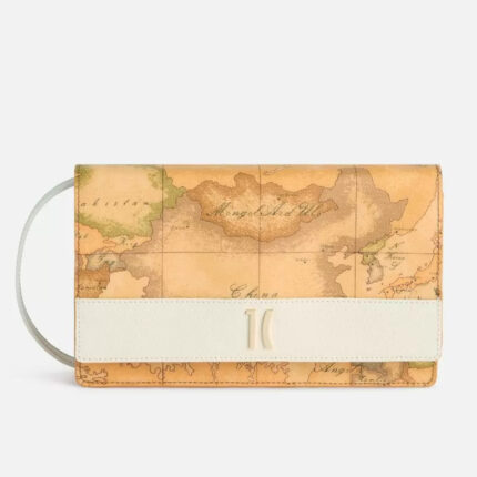 Γυναικεία Τσάντα Χιαστί Alviero Martini 1a Classe LPO40 G616 0905 Geo Map Λευκή
