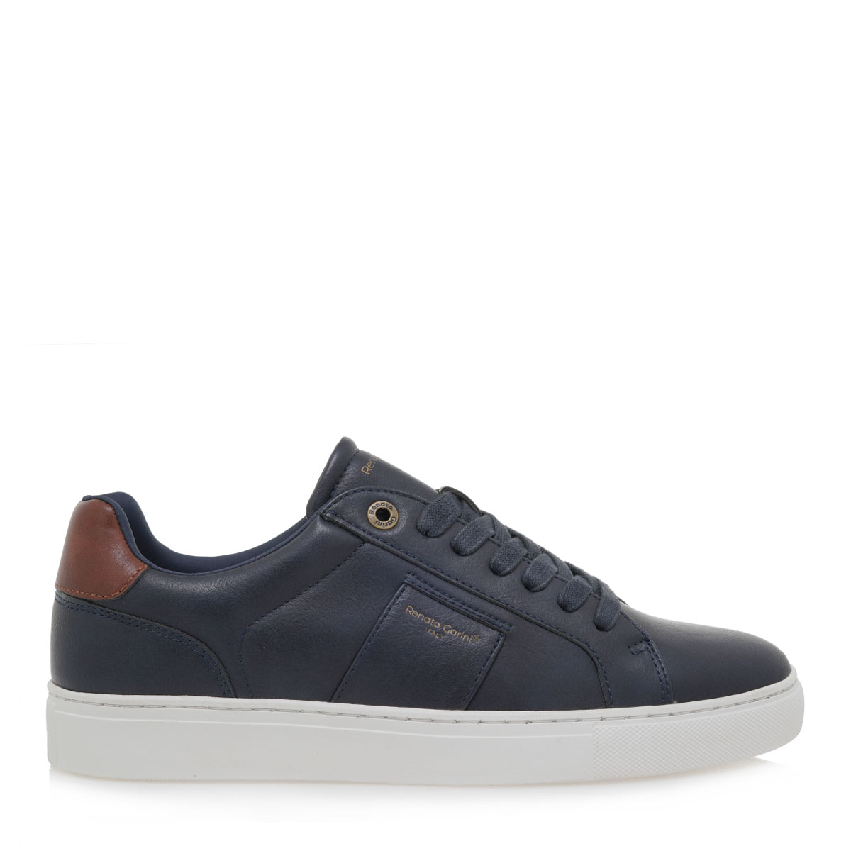 Ανδρικά Sneakers Renato Garini Torino-630 Μπλε Ταμπά U5700630238F Ανδρικά Sneakers Renato Garini Torino-630 Μπλε Ταμπά U5700630238F