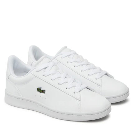 Ανδρικά Δερμάτινα Sneakers Lacoste Carnaby 748SMA010521G Λευκά