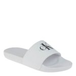 Γυναικείες Παντόφλες Slide Calvin Klein YW0YW01835 01W Λευκές