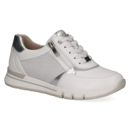 Γυναικεία Ανατομικά Δερμάτινα Sneakers Caprice 9-23725-44 183 Λευκά