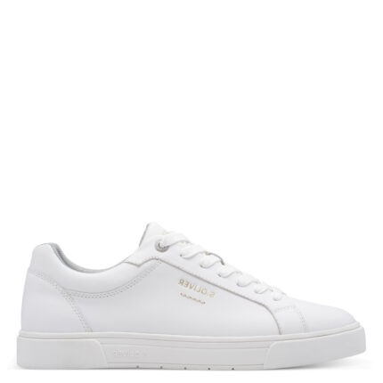 Ανδρικά Δερμάτινα Sneakers S.Oliver 5-13604-43 107 Λευκά
