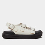 Γυναικεία Δερμάτινα Σανδάλια Calvin Klein YW0YW01785 AEO Μπεζ