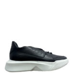 Ανδρικά Δερμάτινα Sneakers Makris X27 Black