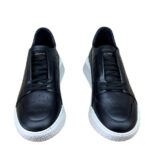 Ανδρικά Δερμάτινα Sneakers Makris X27 Black