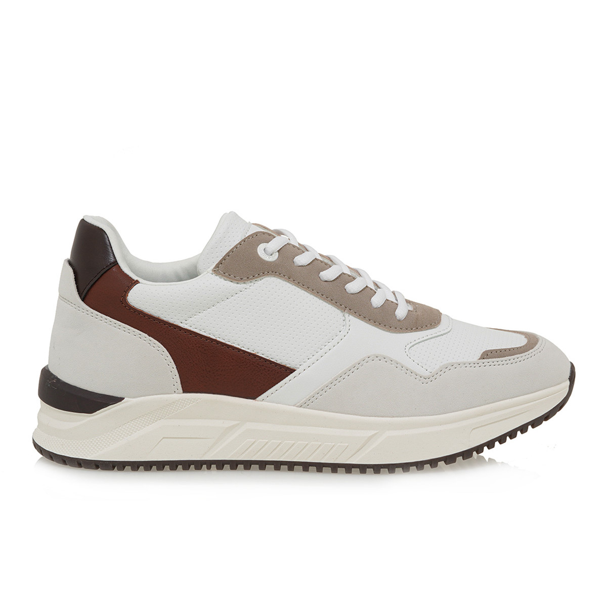 Ανδρικά Sneakers Renato Garini Malvin-001 Λευκό Πολύχρωμο U5700100249S Ανδρικά Sneakers Renato Garini Malvin-001 Λευκό Πολύχρωμο U5700100249S
