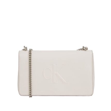 Γυναικεία Τσάντα Ώμου Calvin Klein LV04K3035G WGY Off White