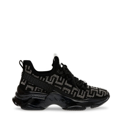 Γυναικεία Sneakers Steve Madden Maxout SM11002264-04004-915 Μαύρο/Ασημί