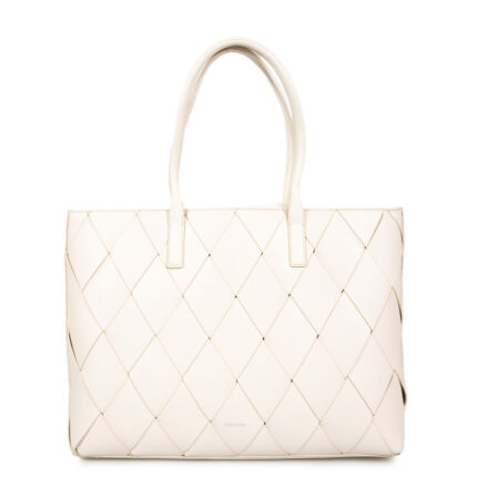 Γυναικεία Τσάντα Ώμου Calvin Klein K60K612994 67U Εκρού