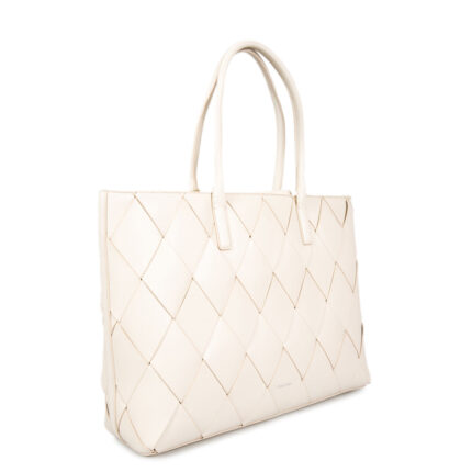 Γυναικεία Τσάντα Ώμου Calvin Klein K60K612994 67U Εκρού
