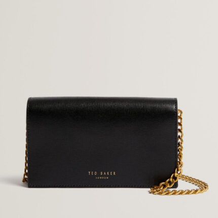 Γυναικεία Δερμάτινη Τσάντα Χιαστί Ted Baker Tabina 279038 Black