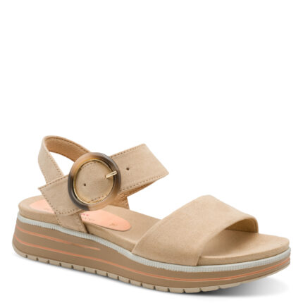 Γυναικεία Ανατομικά Flatforms Marco Tozzi 2-28507-44 422 Biscuit