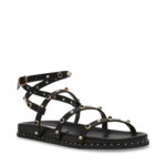Γυναικεία Δερμάτινα Σανδάλια Steve Madden Stormie SM11003775-02002-001 Μαύρα