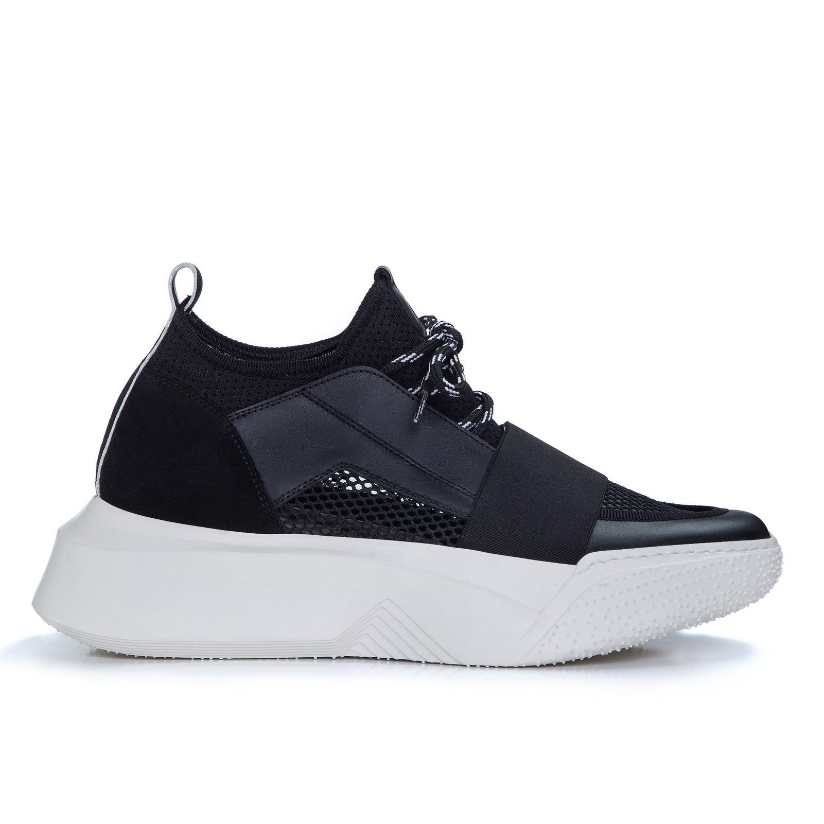 Ανδρικά Δερμάτινα Sneakers Makris X6 Μαύρα Ανδρικά Δερμάτινα Sneakers Makris X6 Μαύρα