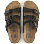 Ανατομικά Σανδάλια Birkenstock Florida Soft Footbed 0053013 Black Narrow Fit